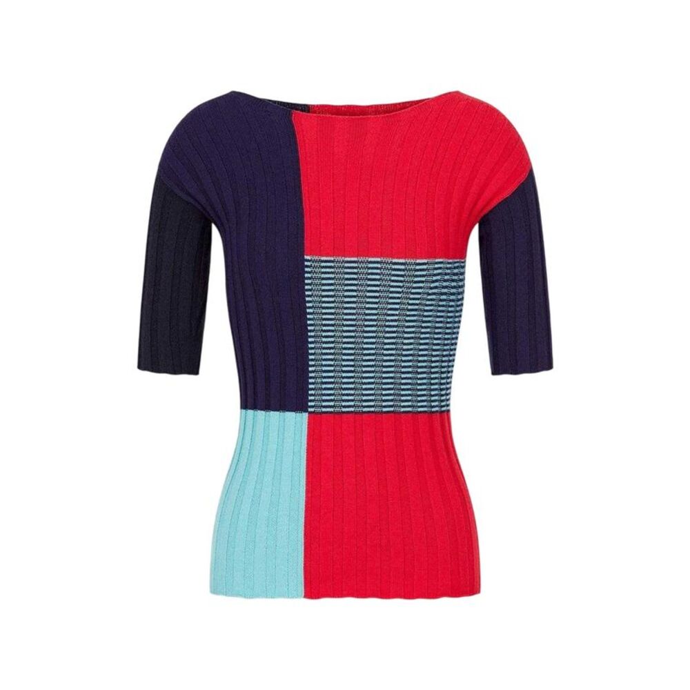 Emporio Armani EA7 Womens/Ladies Fitted Top / Red